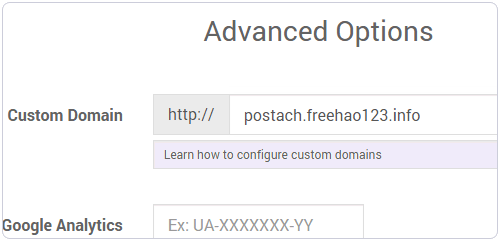 Postach.io高级设置