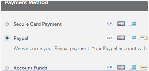 Namecheap SSL使用Paypal支付