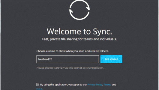 Resilio Sync在浏览器打开